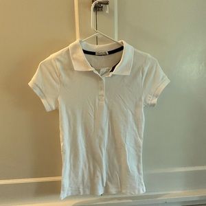 Women’s white polo. NWT